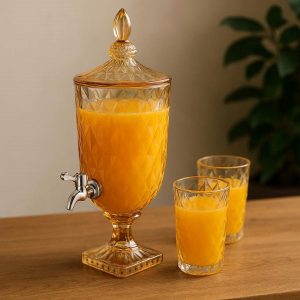 3Lt Glass Beverage Dispenser 3Lt Glass Beverage Dispenser